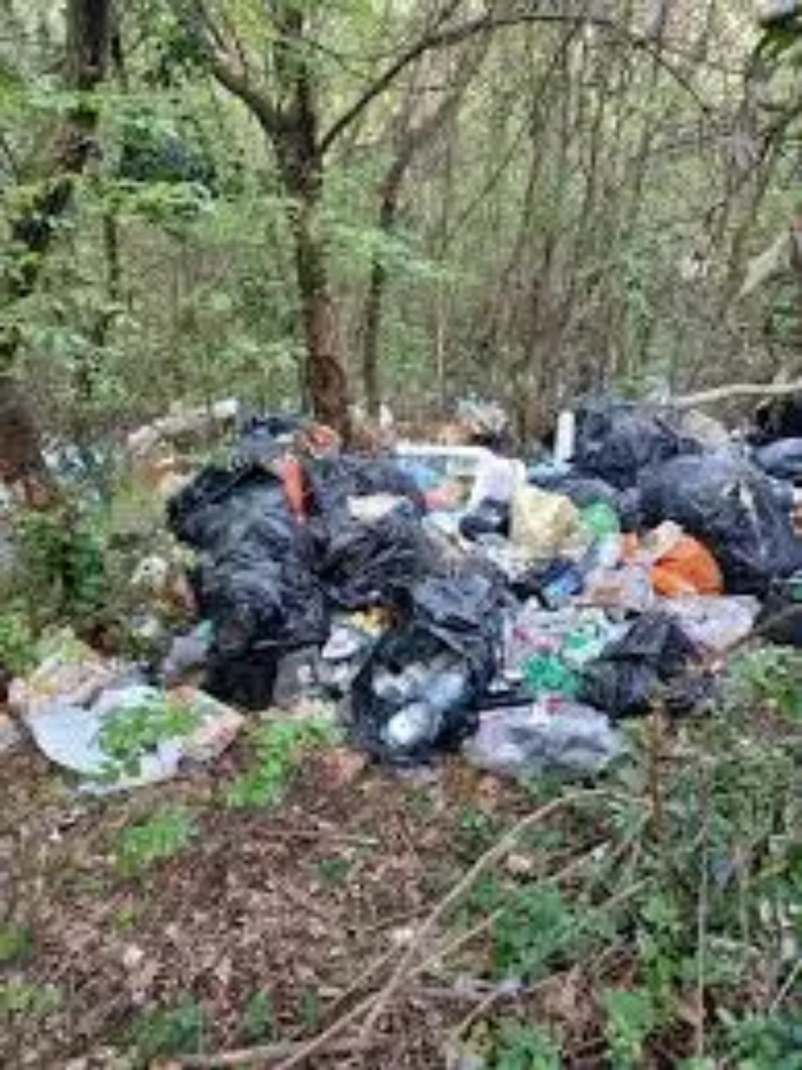 Recuperati i rifiuti abbandonati in localit&agrave; Pontoni