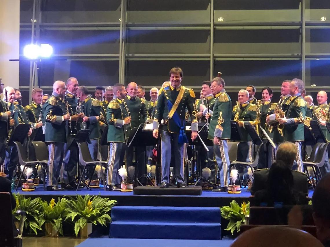 In tanti per il concerto della Banda del corpo per celebrare il 250&deg; anniversario della fondazione