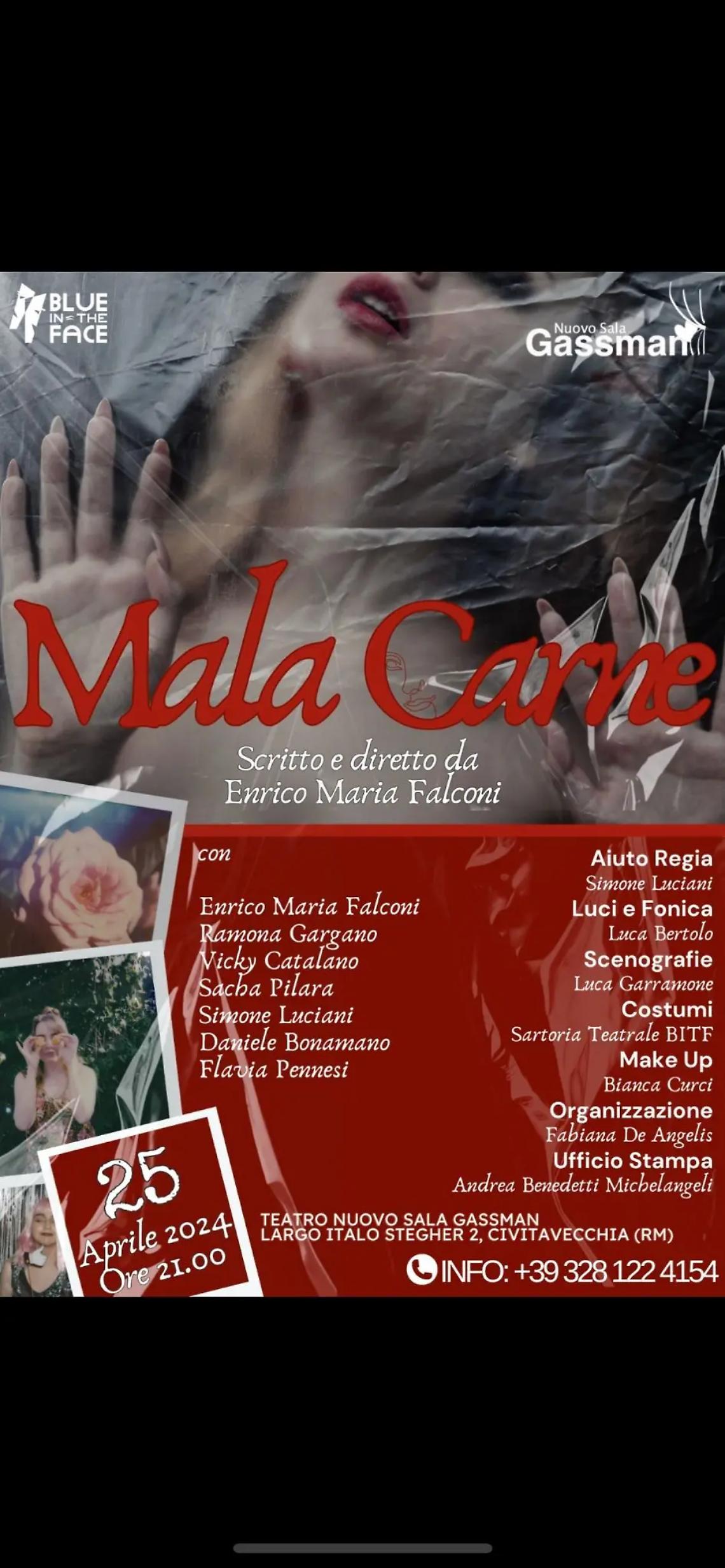 Al Gassman debutta &ldquo;Malacarne&rdquo; il nuovo spettacolo di Falconi