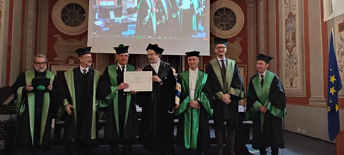 Viterbo: master honoris causa per il generale Andrea Rispoli