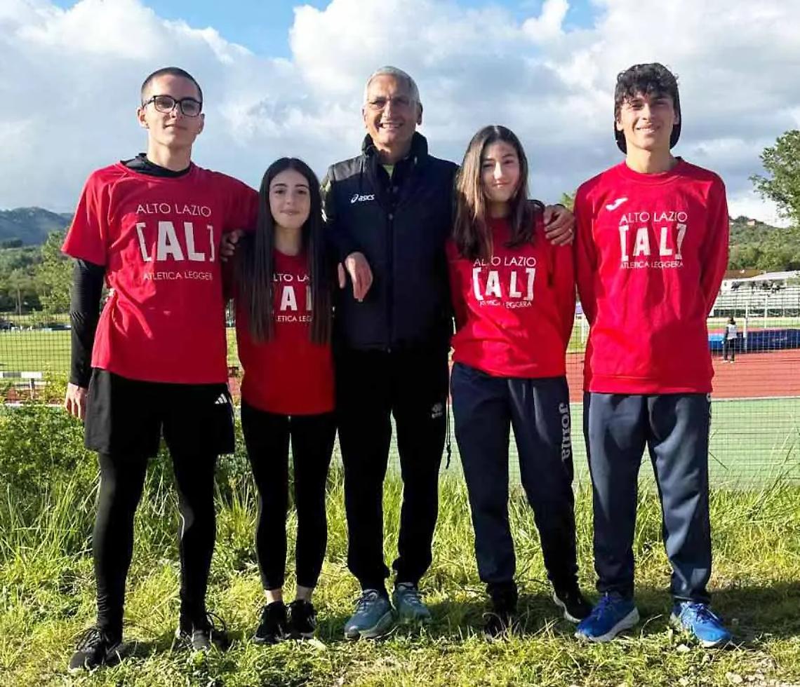 Trofeo Liberazione, ottimi risultati per l&rsquo;Atletica Alto Lazio
