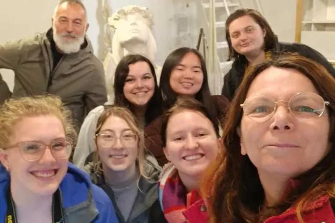 Studentesse americane incontrano l&rsquo;architetto Raffaele Ascenzi