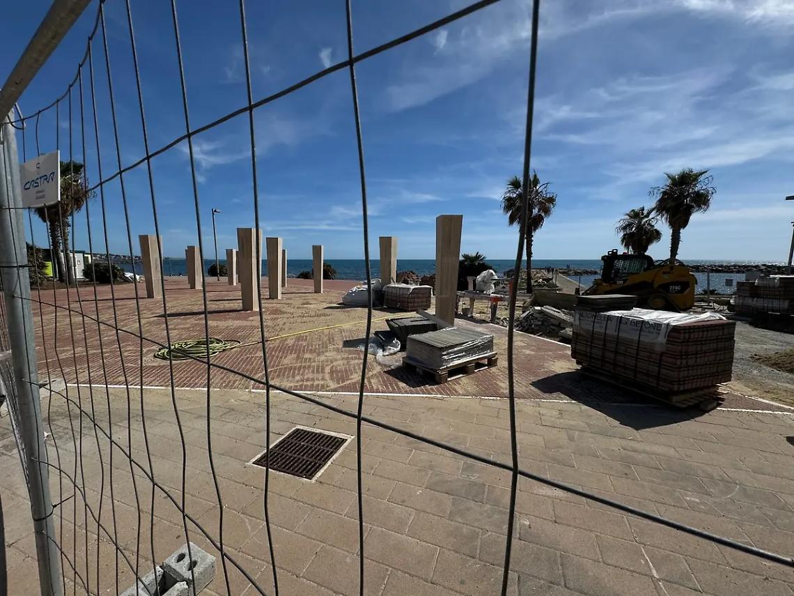 Lungomare, lavori in fase di chiusura