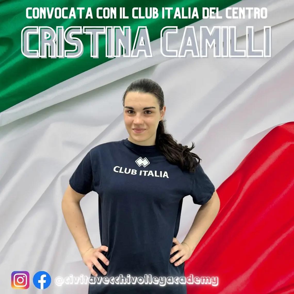 Alessia Faedda e Cristina Camilli al collegiale con il Club Italia