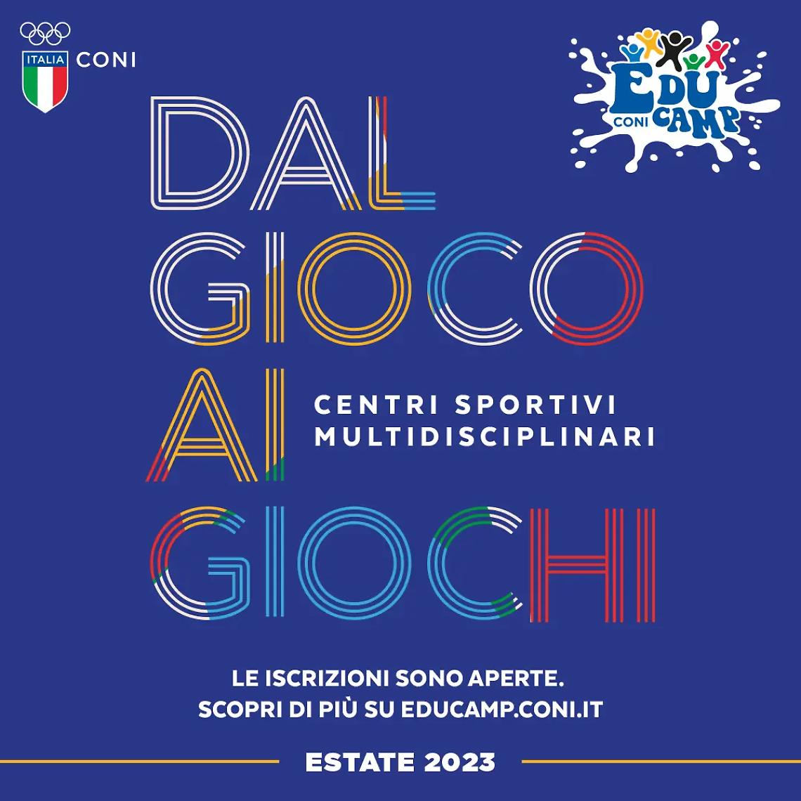 Educamp Coni 2024: domani la presentazione del progetto riservato ai bambini dai 6 ai 14 anni per Viterbo e provincia