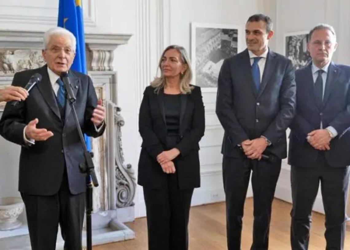 Il presidente Mattarella visita la mostra &lsquo;Gente di Civita&rsquo; a New York