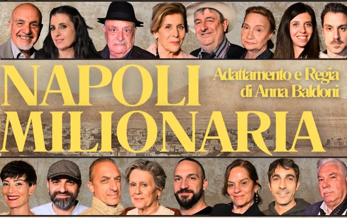 Napoli milionaria, emozioni in scena al Gassman