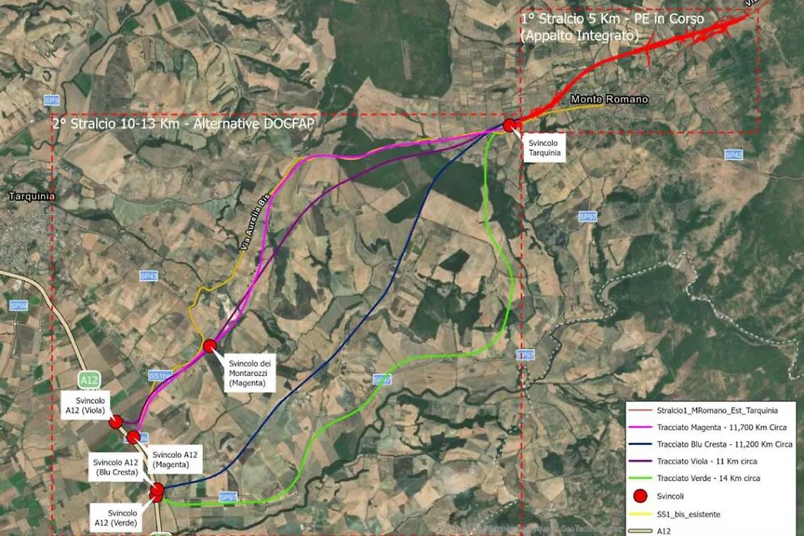 &laquo;Meglio un tracciato ibrido, tra il viola e il magenta&raquo;