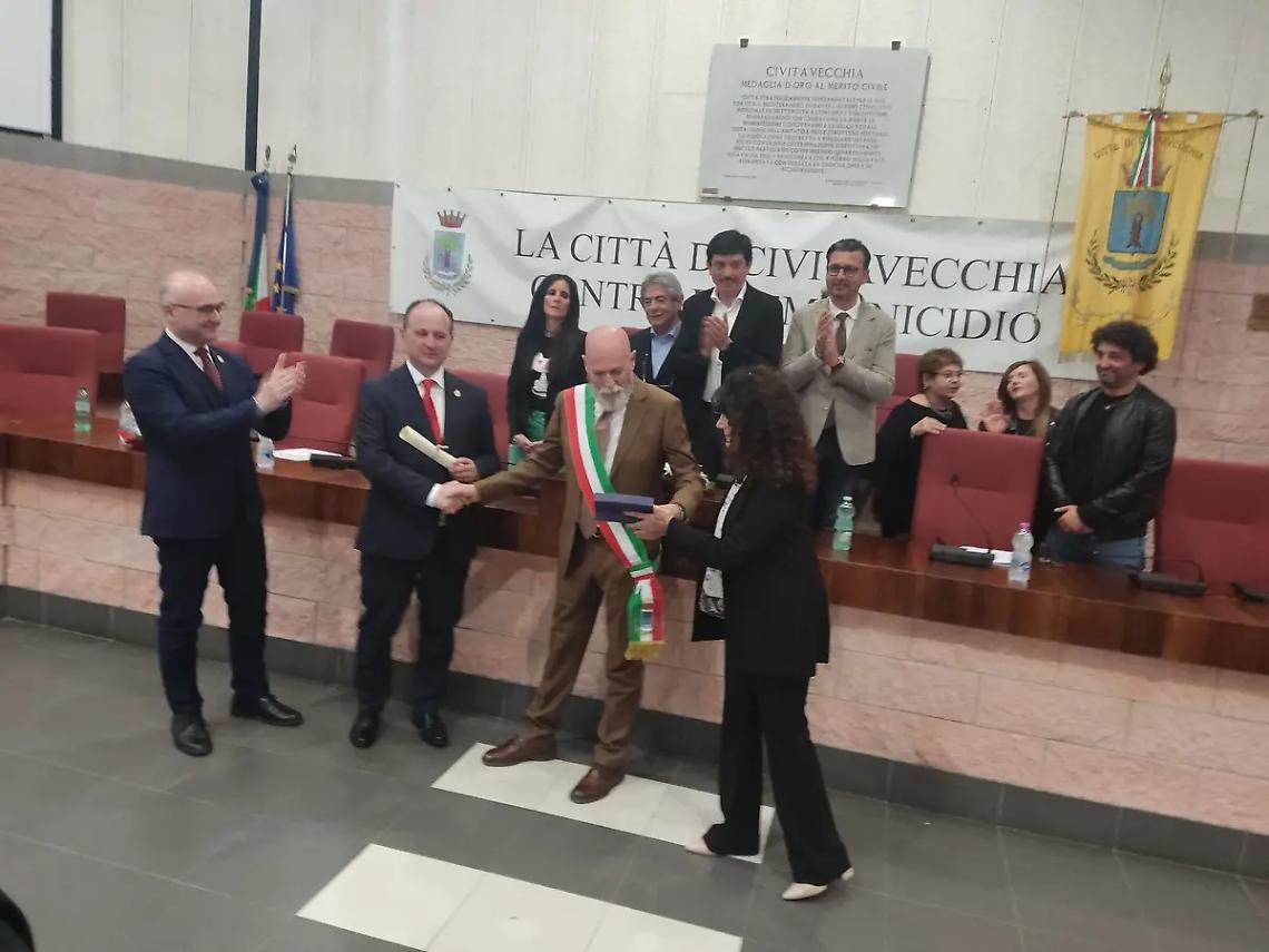 La Croce rossa &egrave; cittadina onoraria di Civitavecchia