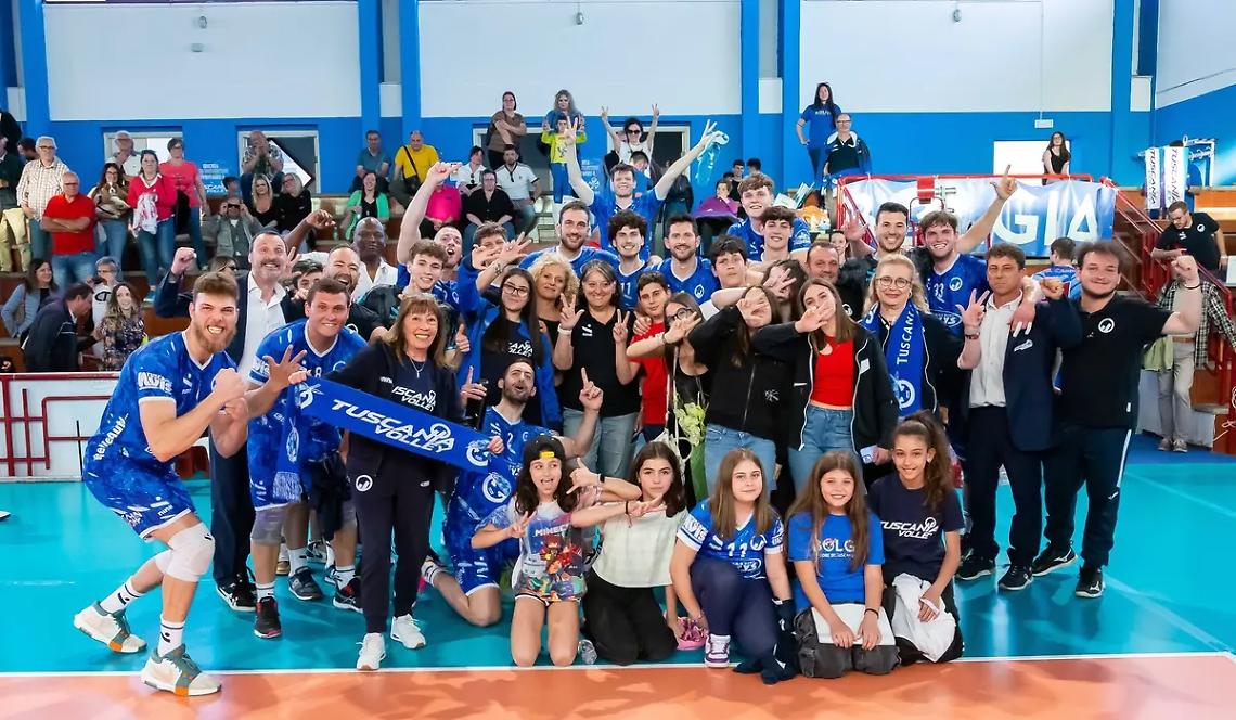 Il Tuscania supera 3-0 il Pontedera e si conferma regina del girone F