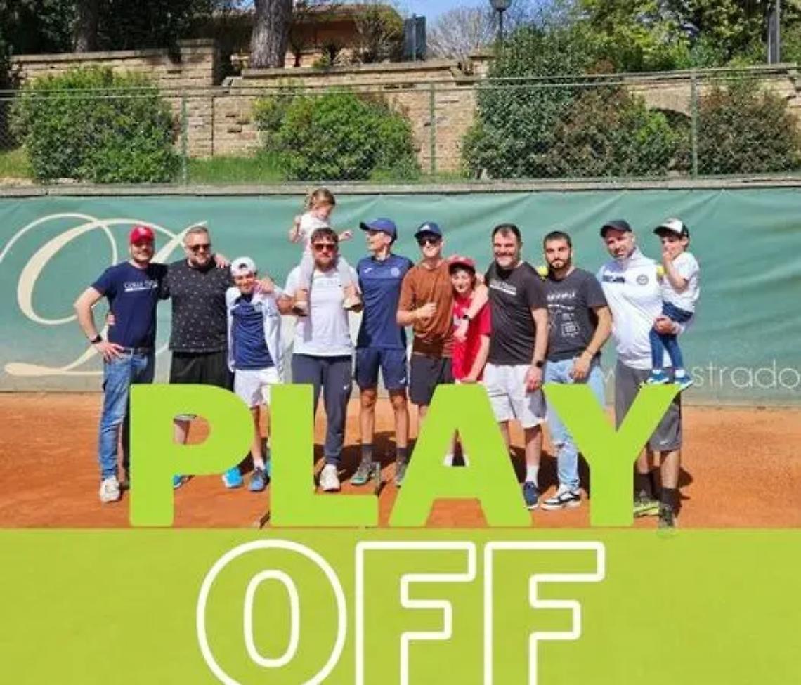 La compagine del Tennis Club Colle Diana di Sutri si prepara allo spareggio con il Tennis Project per la promozione in Serie C