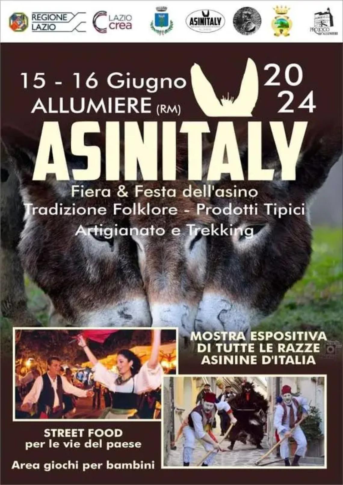 La Festa dell&rsquo;asino tra tradizione, folklore, artigianato e trekking con stand di prodotti locali e regionali