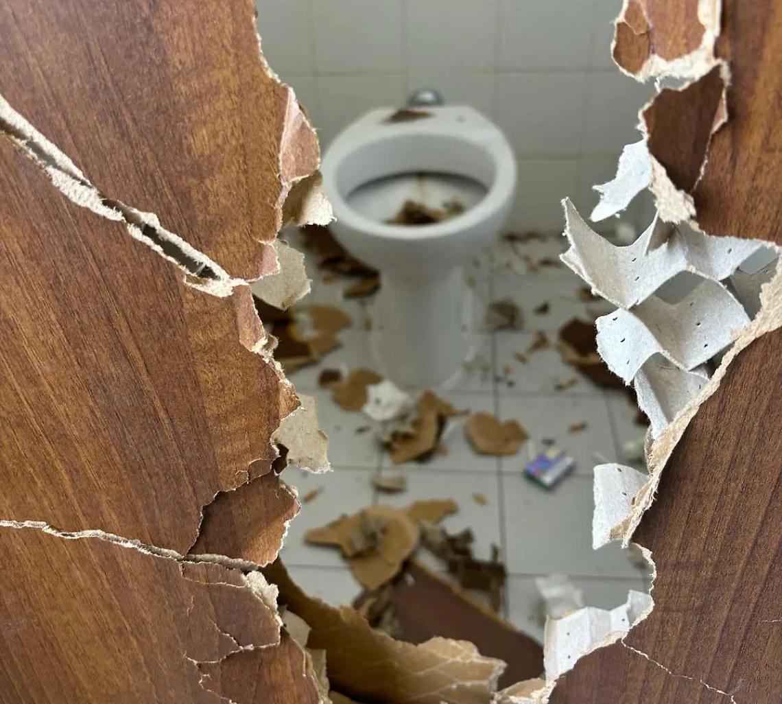 Bagni presi a calci e pugni, Romoli rimprovera gli studenti