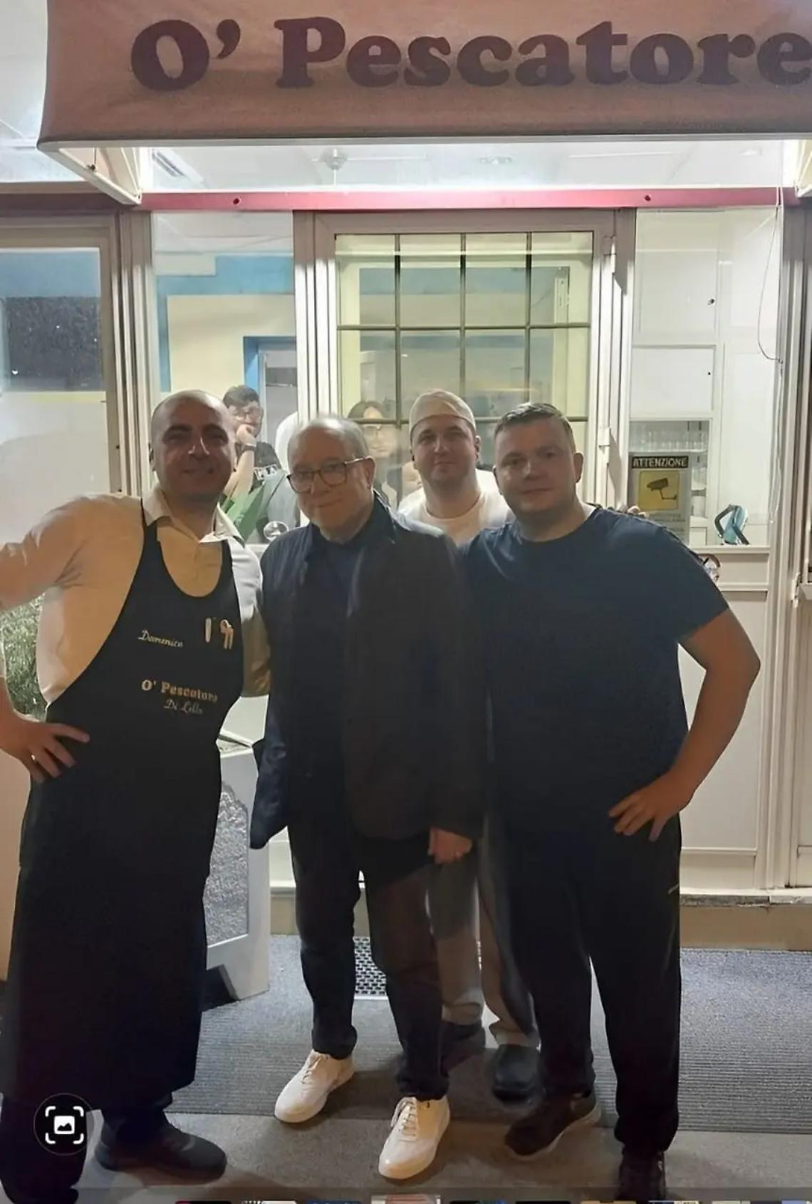 Carlo Verdone ha scelto &ldquo;O&rsquo; Pescatore&rdquo;