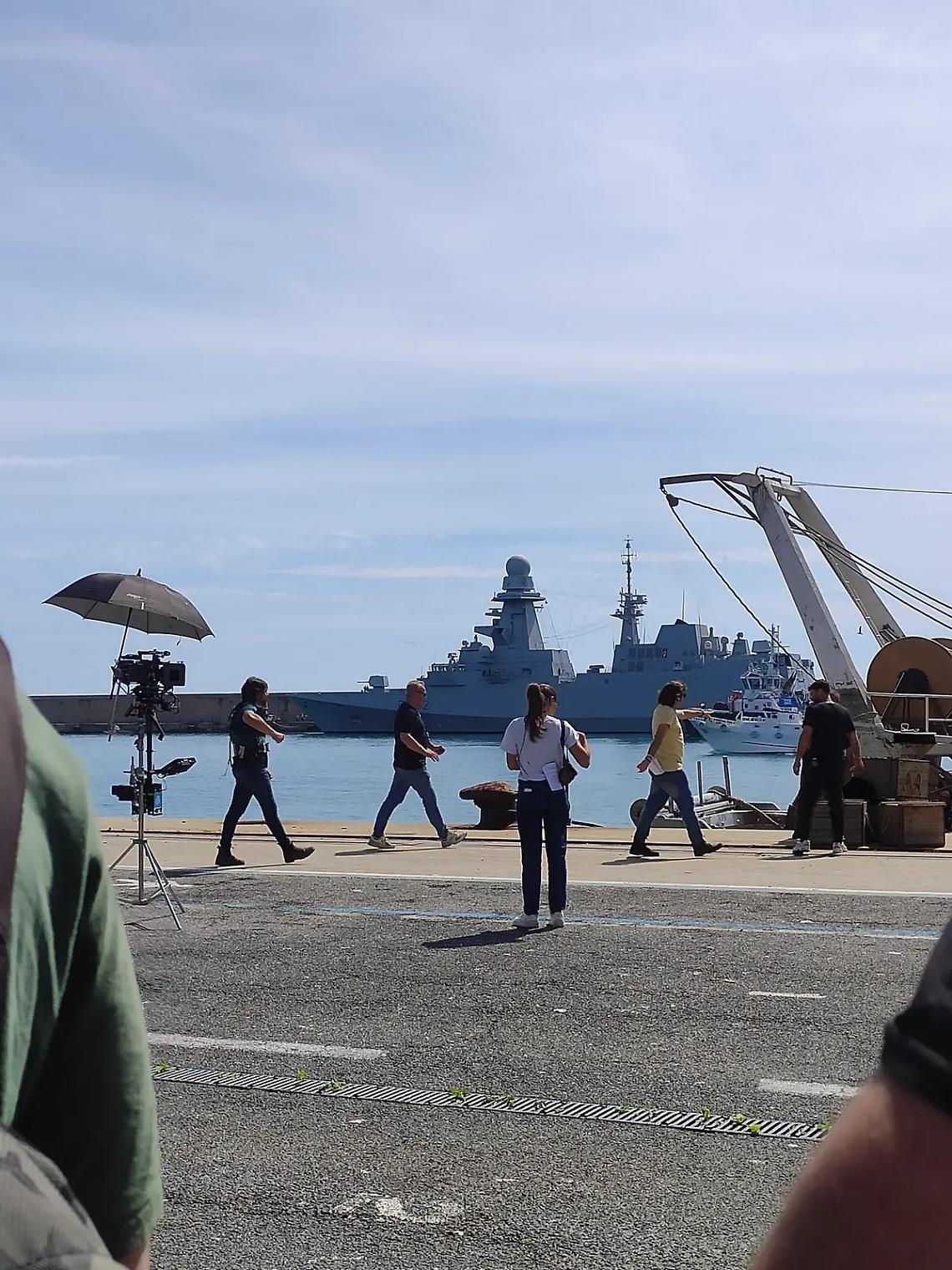 Il Patriarca 2, terminate le riprese in porto con Claudio Amendola