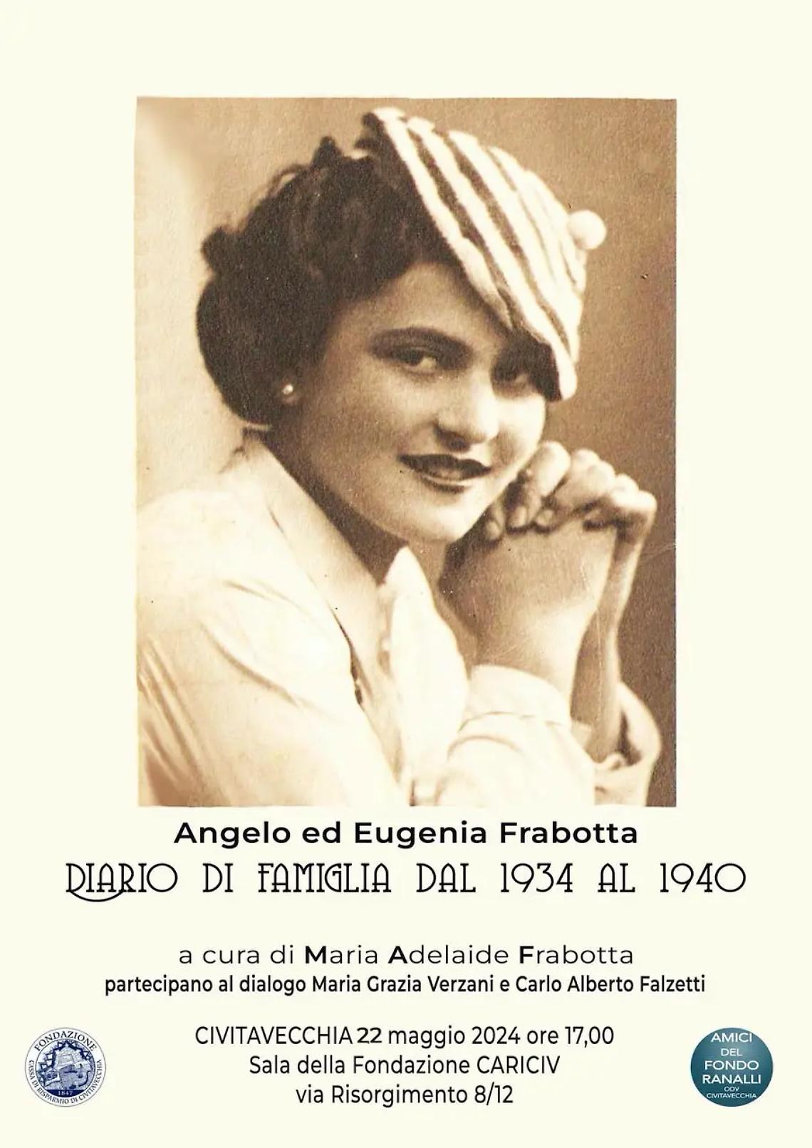 Angelo ed Eugenia Frabotta: diario di famiglia dal 1934 al 1940
