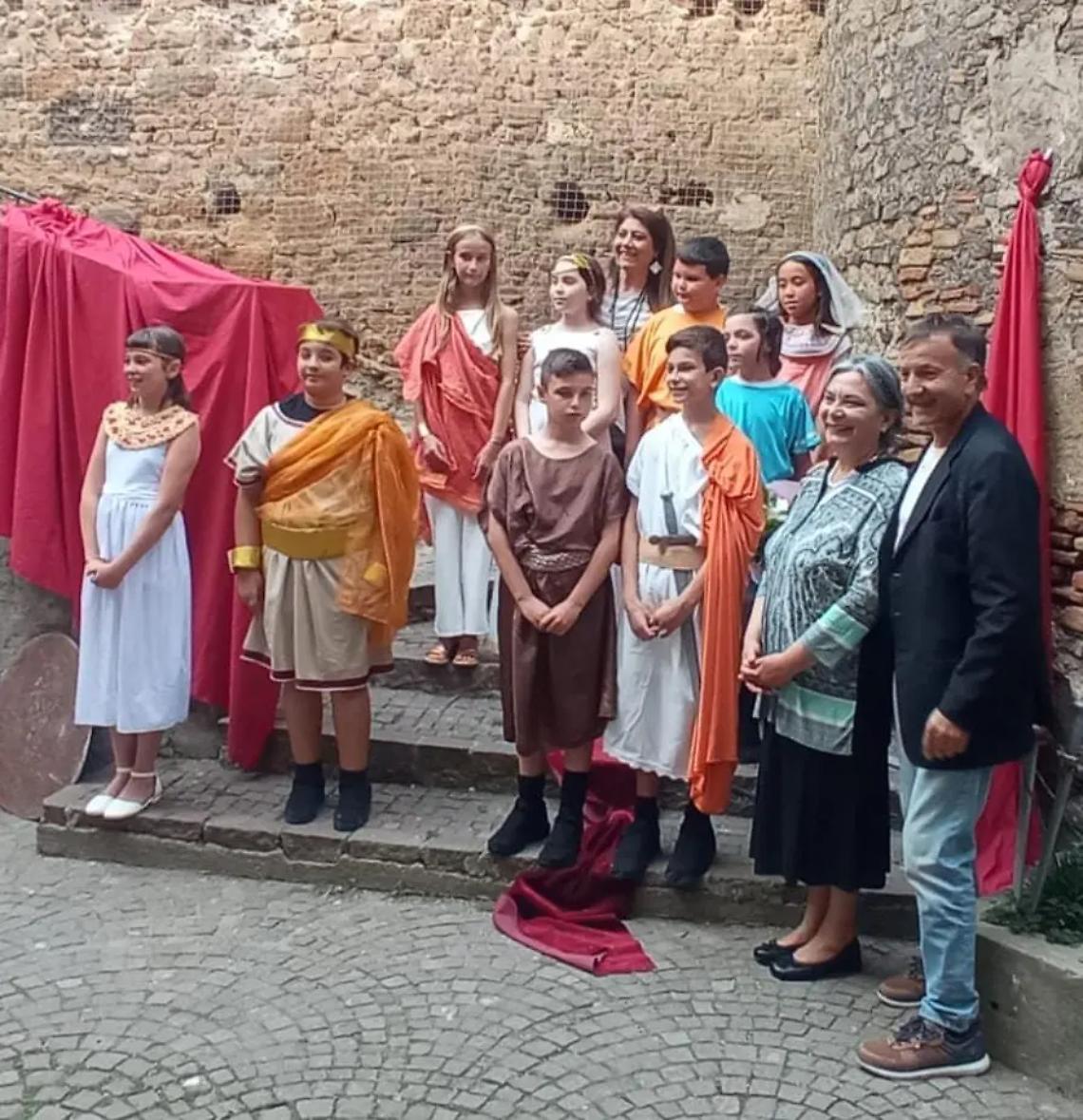 Alunni attori per un giorno con la regia di Agostino De Angelis