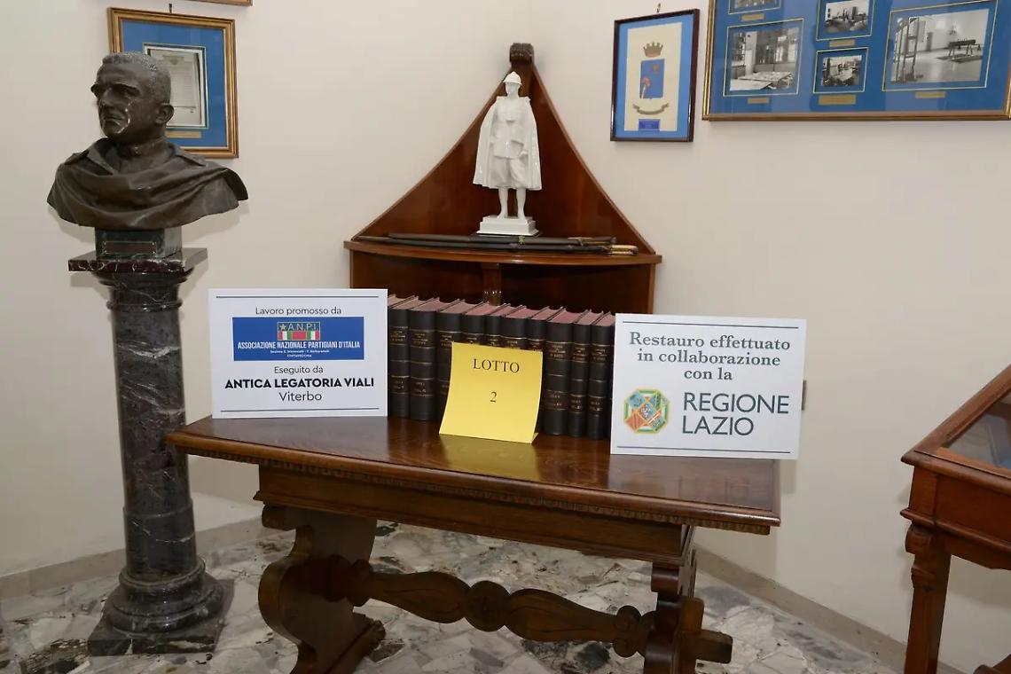 Anpi consegna i 20 libri restaurati al Cesiva