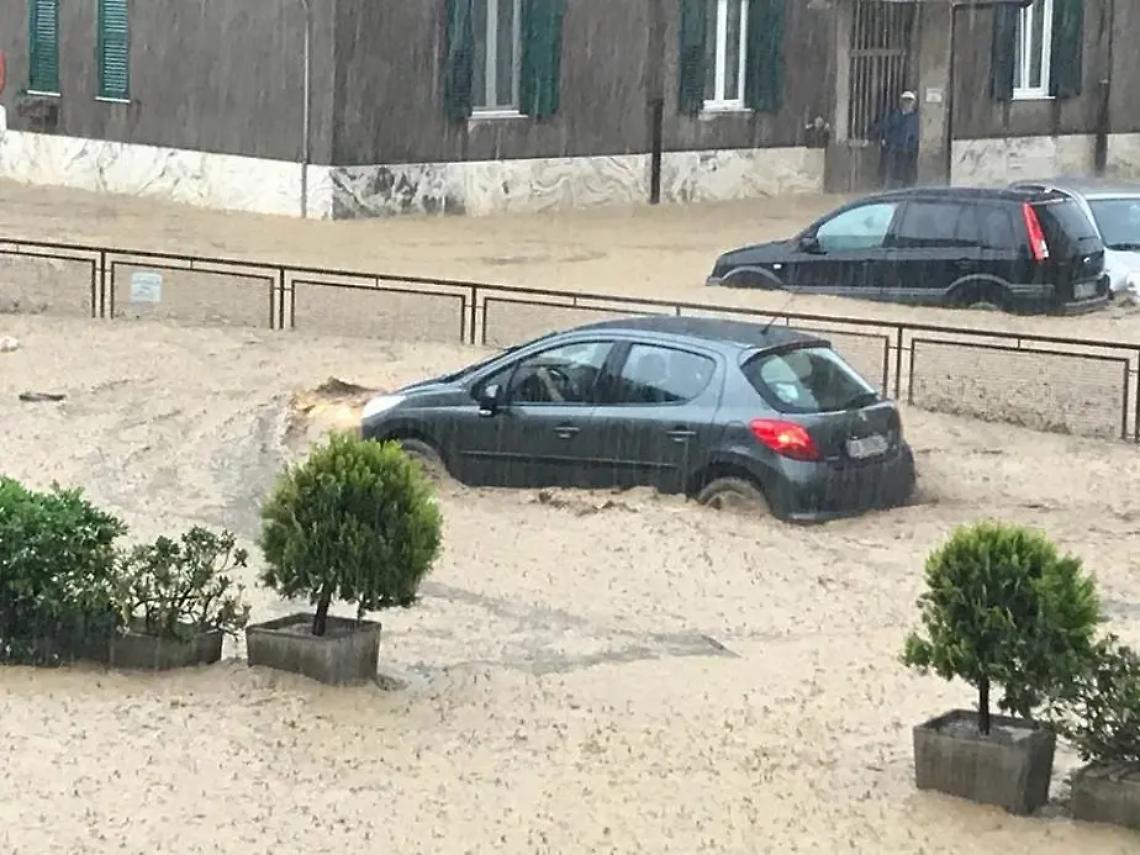 Bomba d&rsquo;acqua su Orte, disagi e danni