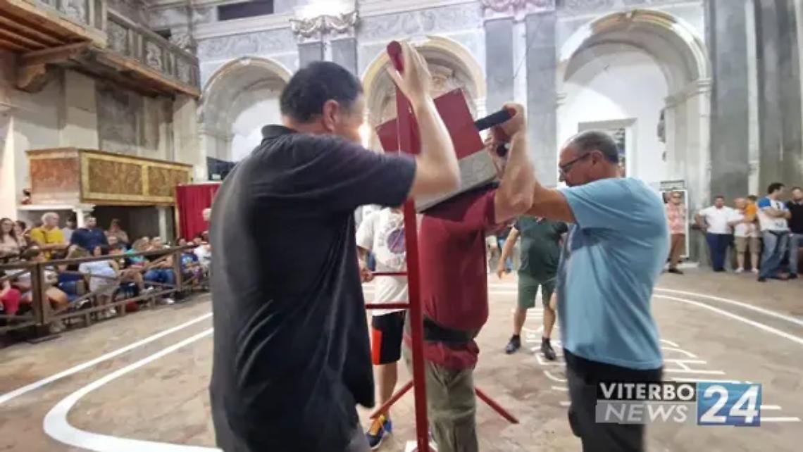 Viterbo, oggi sopralluogo all&rsquo;ex chiesa della Pace