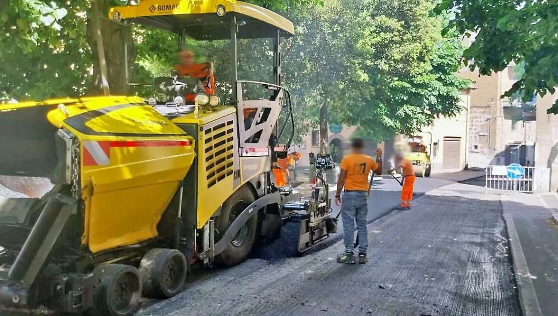Al via i lavori di riasfaltatura della strada provinciale Falisca