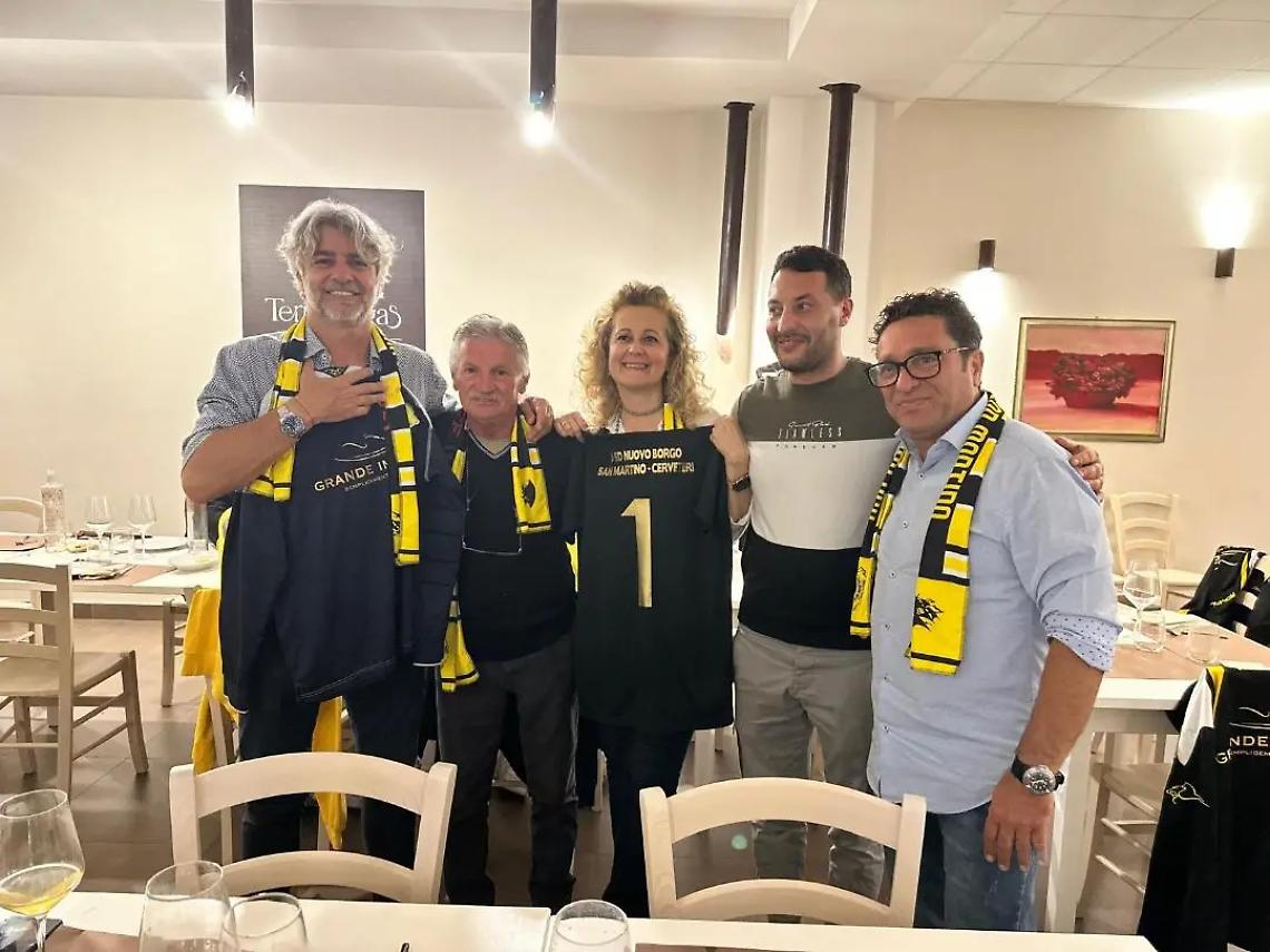Cena di fine stagione per il Borgo San Martino