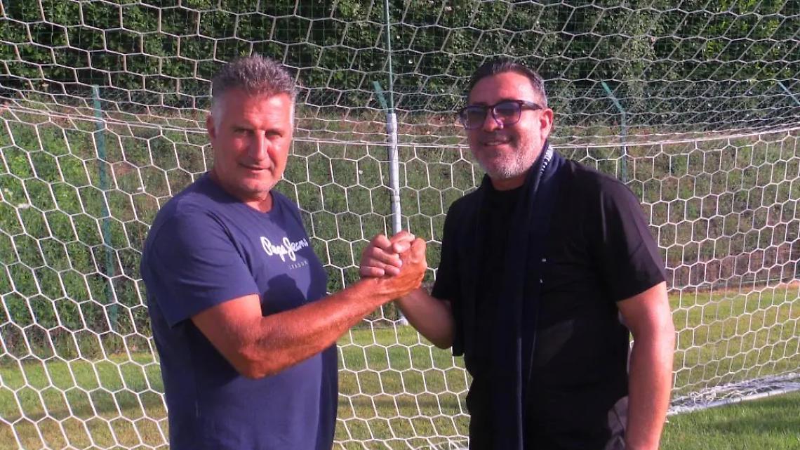 L&rsquo;allenatore di Cerveteri Fabrizio Morelli resta alla guida dell&rsquo;Atletico Monterano