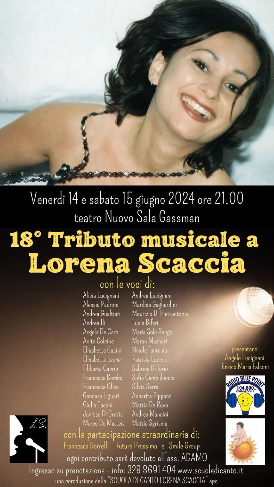 Tributo a Lorena Scaccia, tutto pronto per la 18^ edizione