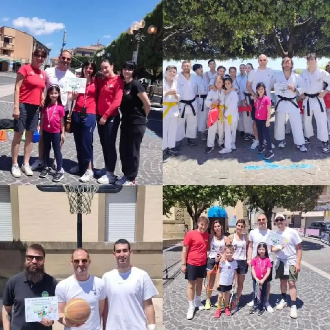 Una giornata intensa tra sport e alimentazione in piazza Vittorio Veneto a Tolfa