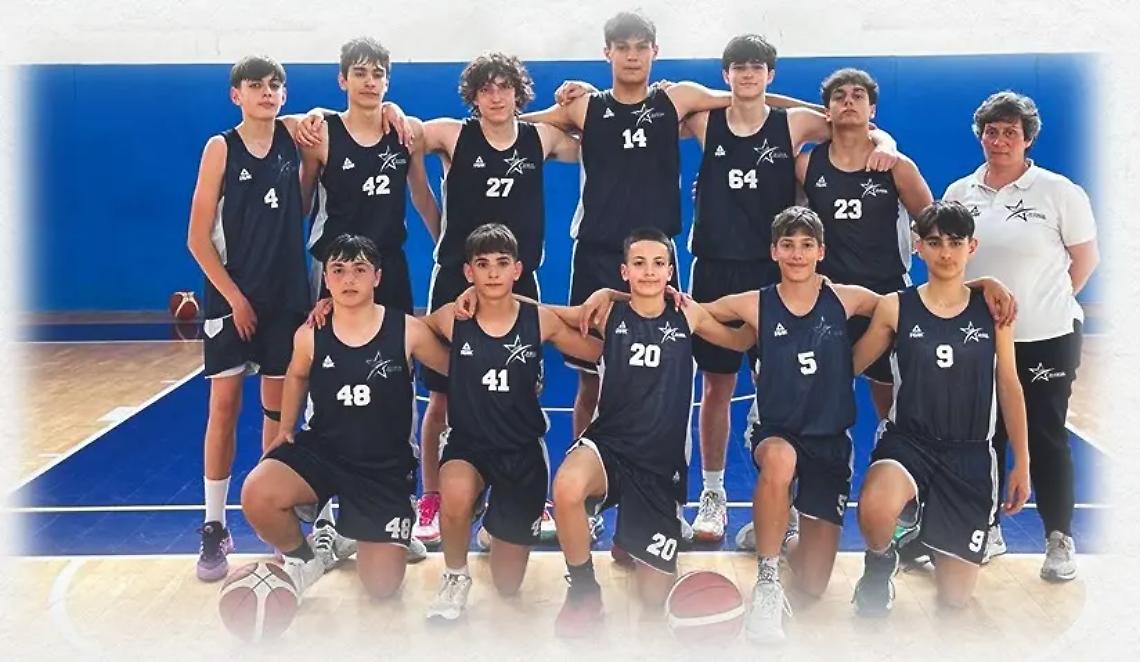 La marcia della Stella Azzurra Viterbo Under 15 alle fasi finali si ferma contro la corazzata Stella Azzurra Roma