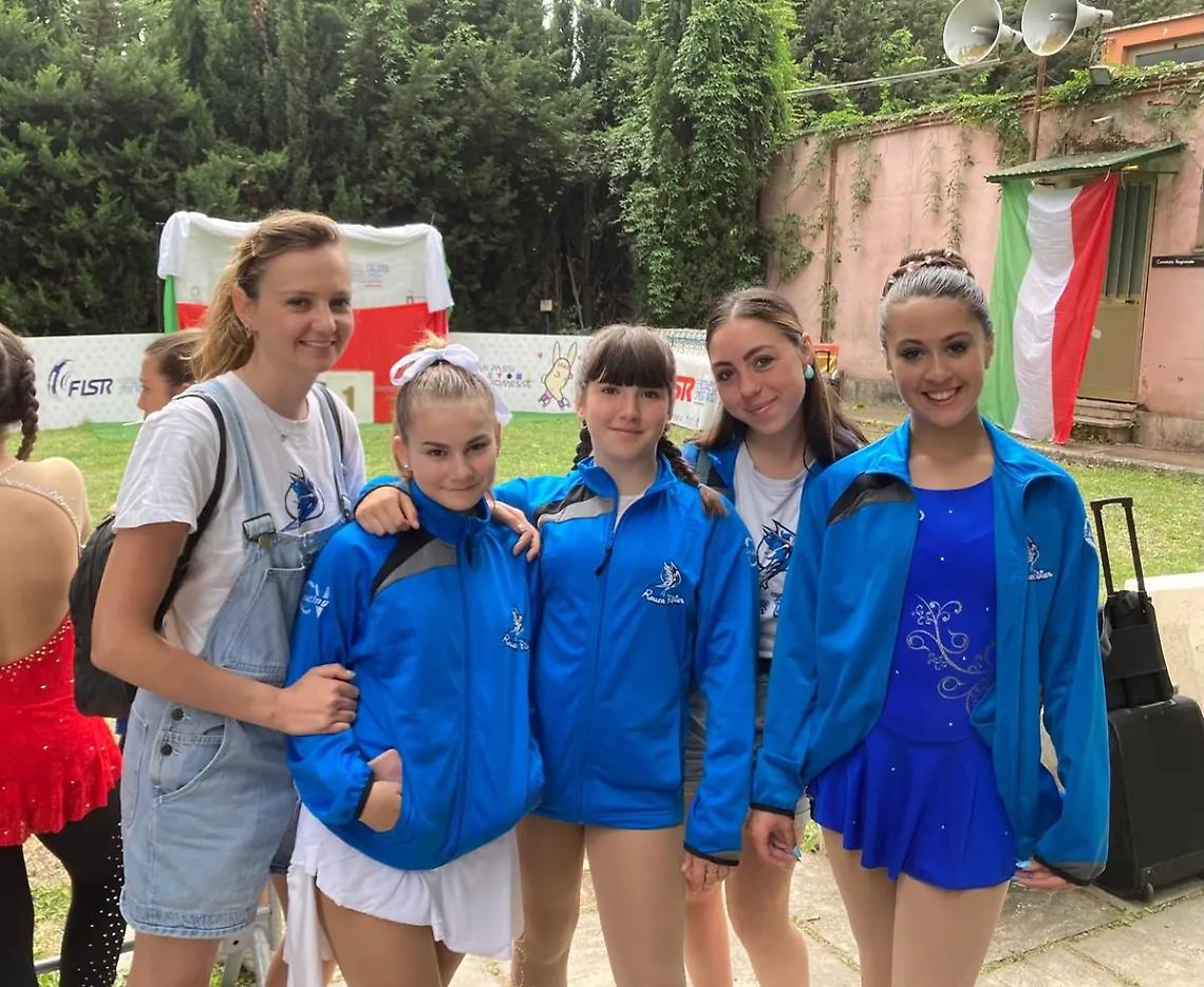 TrofeoLazio, buone risposte per la Cv Skating: Francesca Ciciulla vince la sua categoria