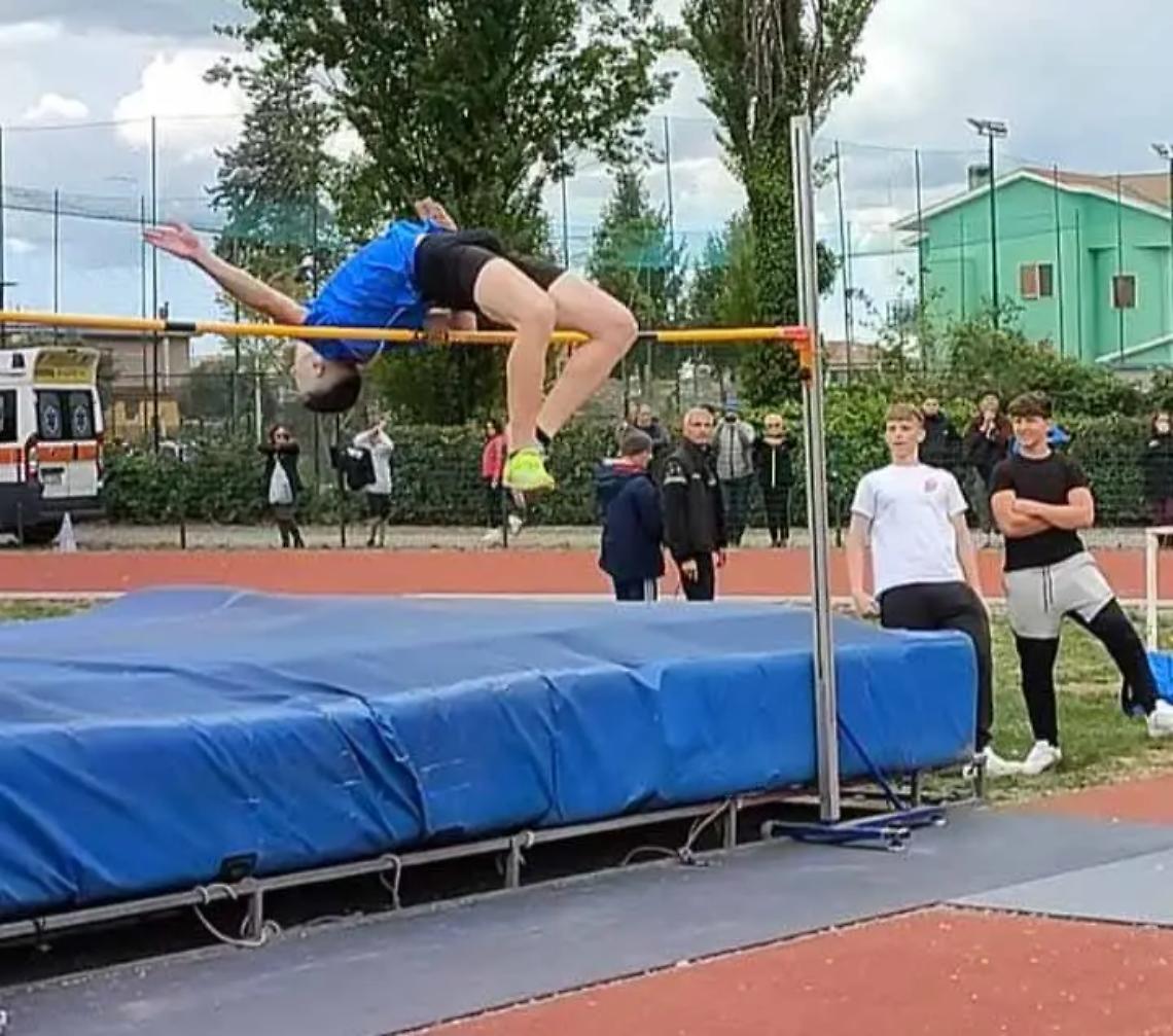 Atletica Alto Lazio, Andrea Spiti in finale a Pescara nel salto in alto ai campionati studenteschi