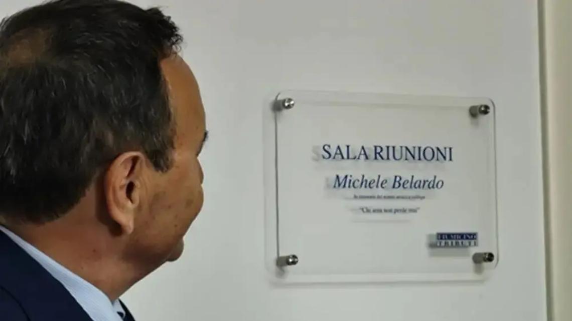 La Fiumicino Tributi intitola la sala riunioni a Michele Belardo