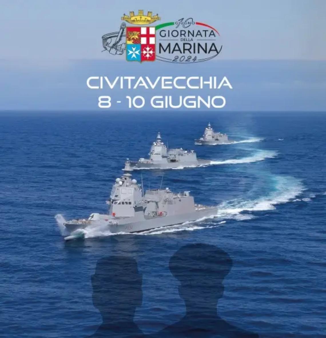 Marina Militare in festa: tre giorni di eventi a Civitavecchia