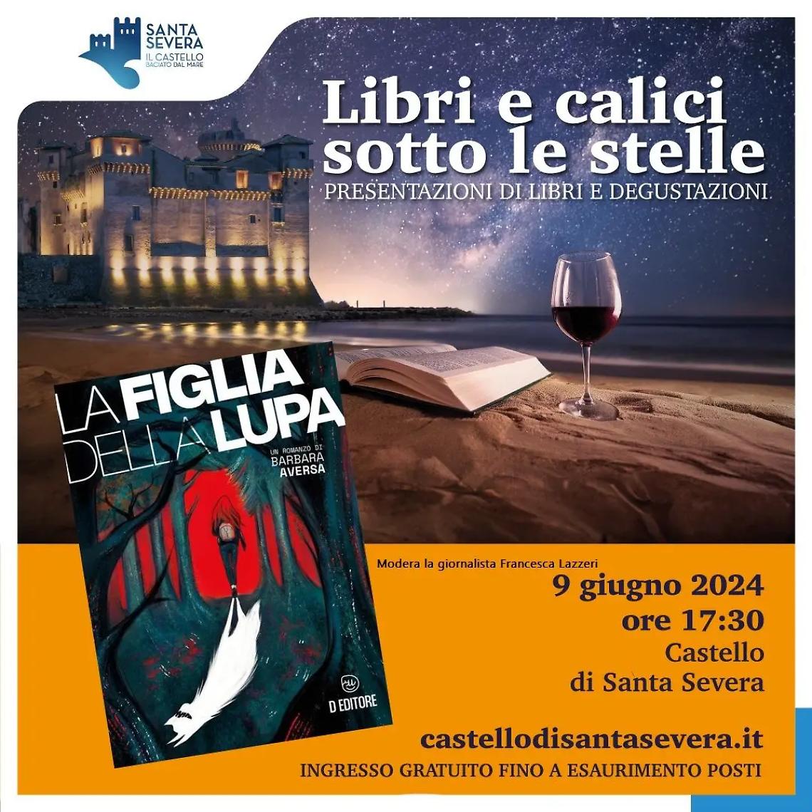 Torna &ldquo;Libri e calici sotto le stelle&rdquo; al castello di Santa Severa