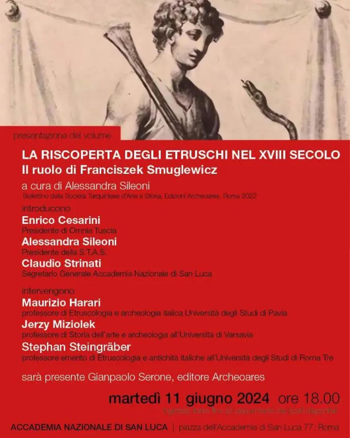 La riscoperta degli Etruschi nel XVIII secolo e il ruolo di Franciszek Smuglewicz