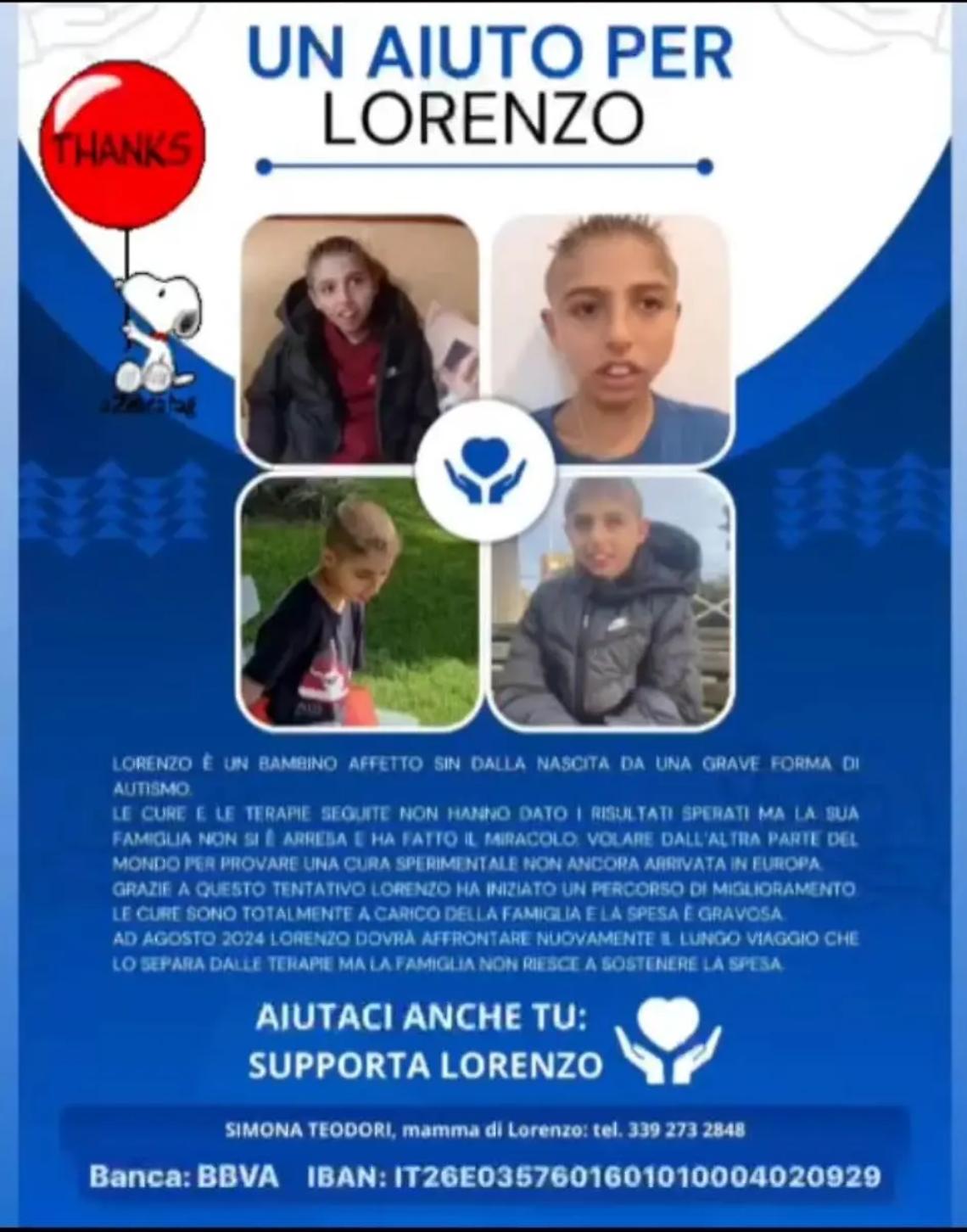 Il grande cuore del Passoscuro per Lorenzo