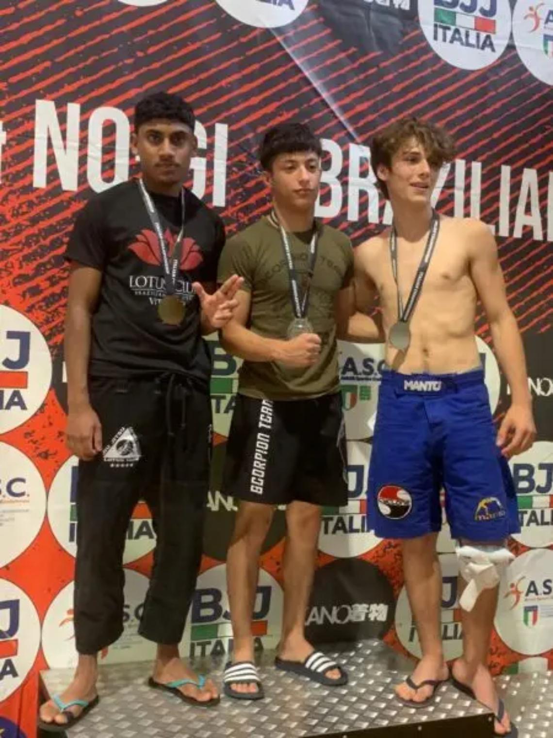 Ottimi risultati della Lotus Club Bjj Viterbo al contest &ldquo;Italian National Brazilian&rdquo; svoltosi al PalaTorrino di Roma