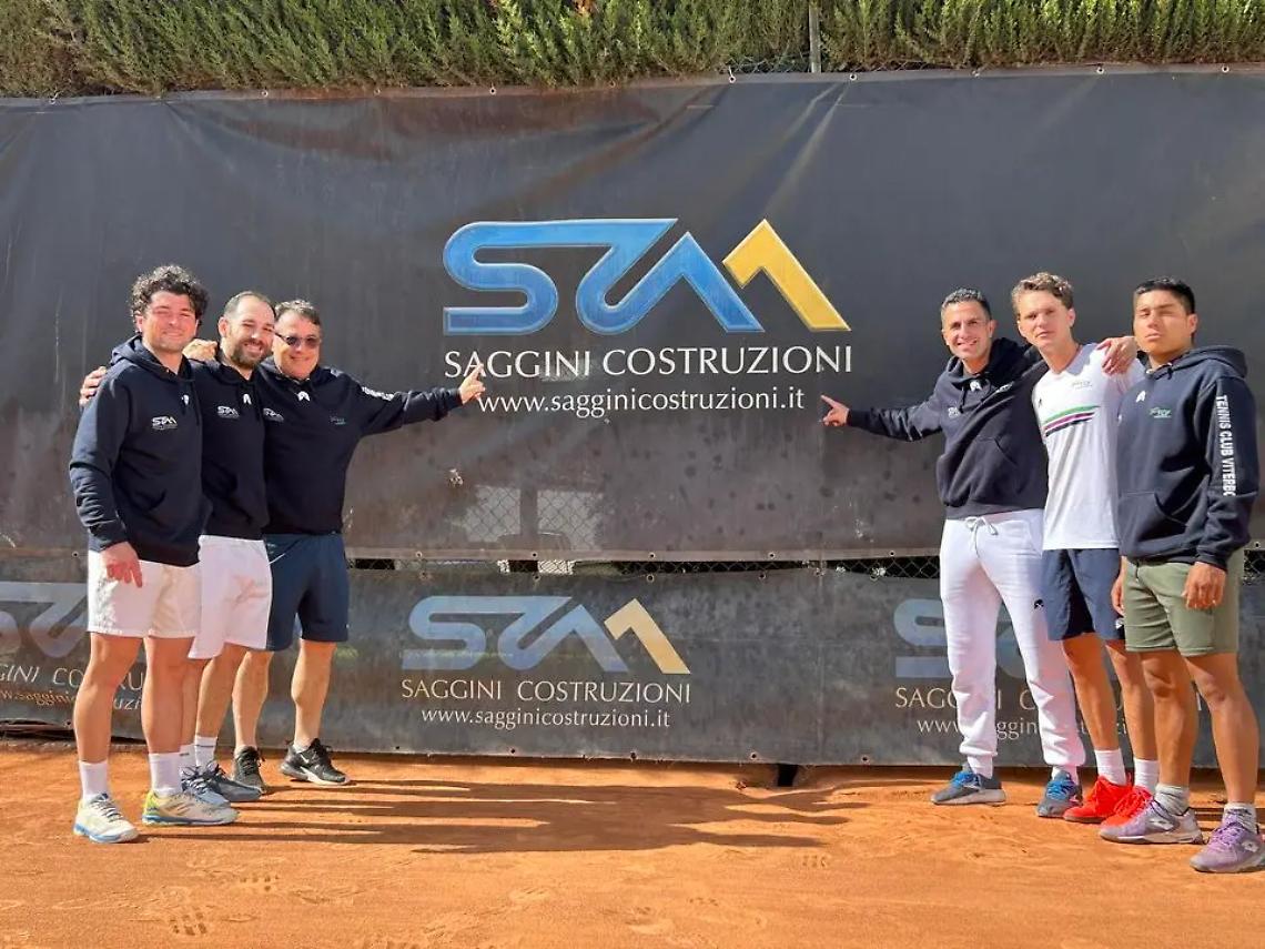 Weekend con le finali nazionali Over 40 al Tennis Club Viterbo che sfida per il titolo i circoli dell&rsquo;Eur, di Palermo e Grottammare