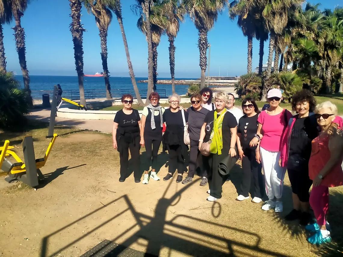 Centro Ledda in allenamento alla Marina