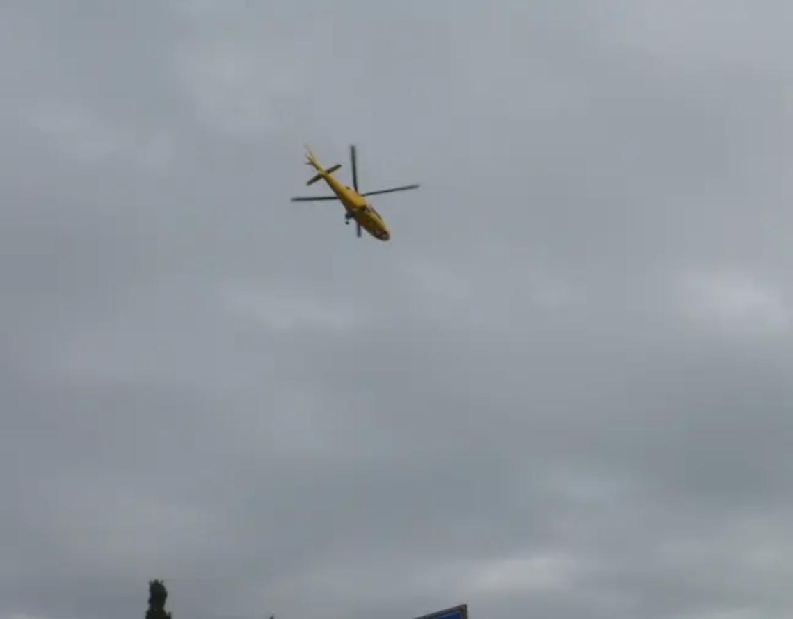 Scontro sulla Doganale, tre feriti tra cui un bambino