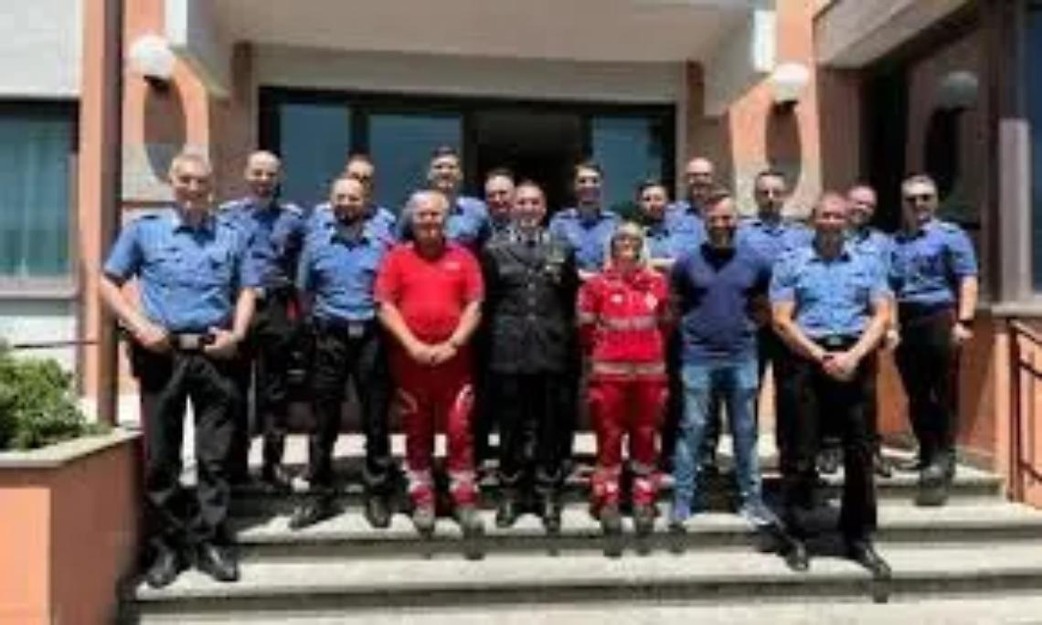 Corso di primo soccorso per i carabinieri