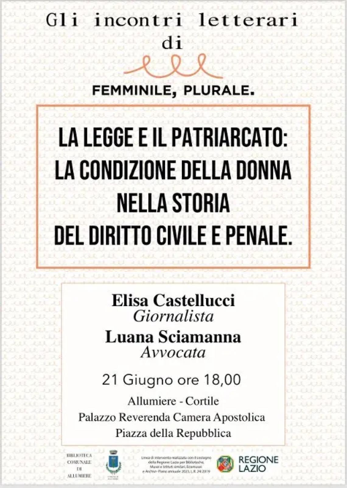 Terzo appuntamento con Incontri letterari