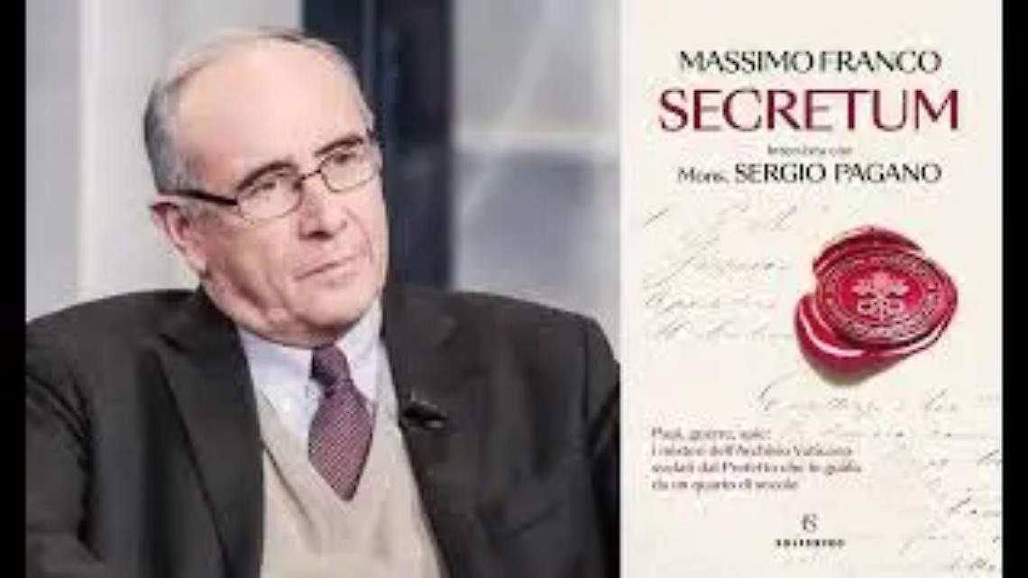 Massimo Franco presenta &ldquo;Secretum. Intervista con Monsignor Sergio Pagano&rdquo;