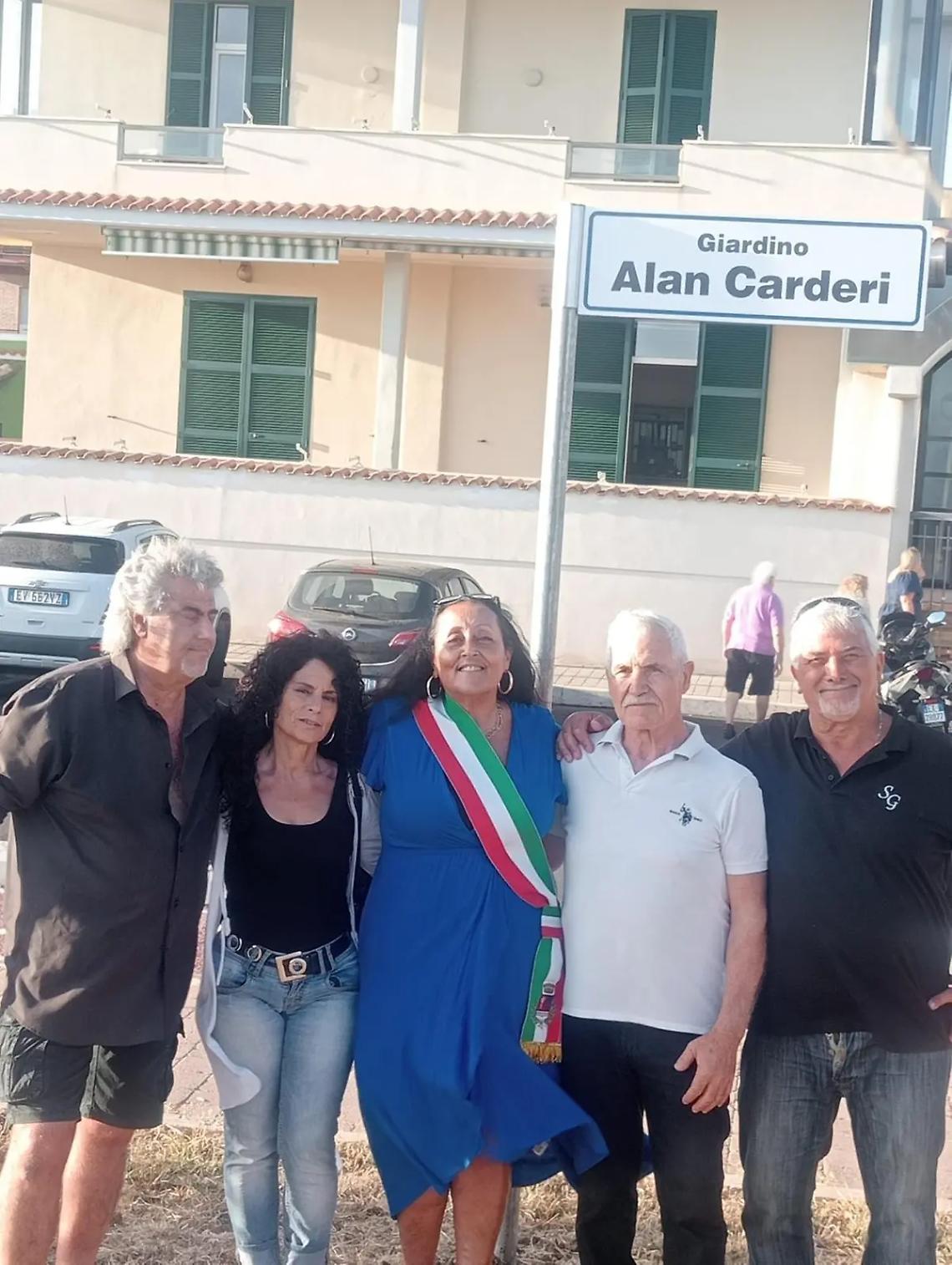 Un giardino per Alan Carderi e Andrea Renzi
