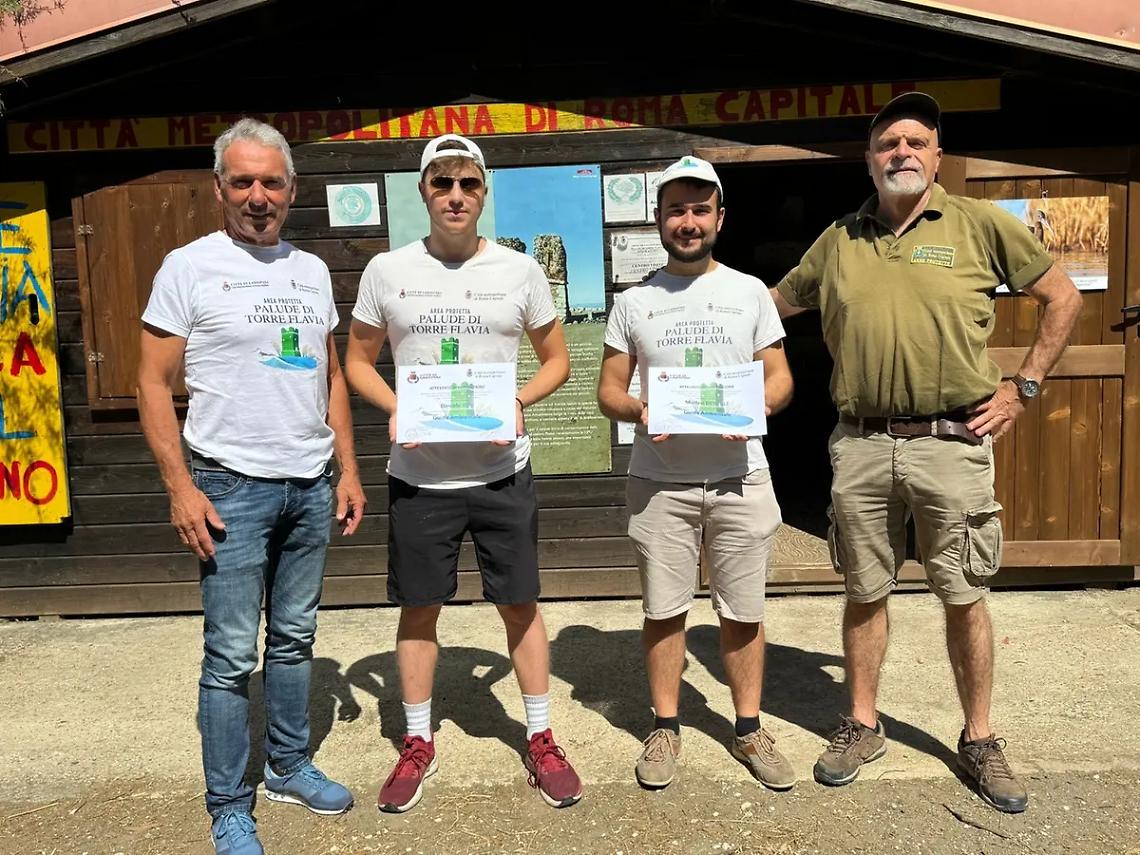 Torre Flavia, nella preziosa palude crescono nuove guide ambientali