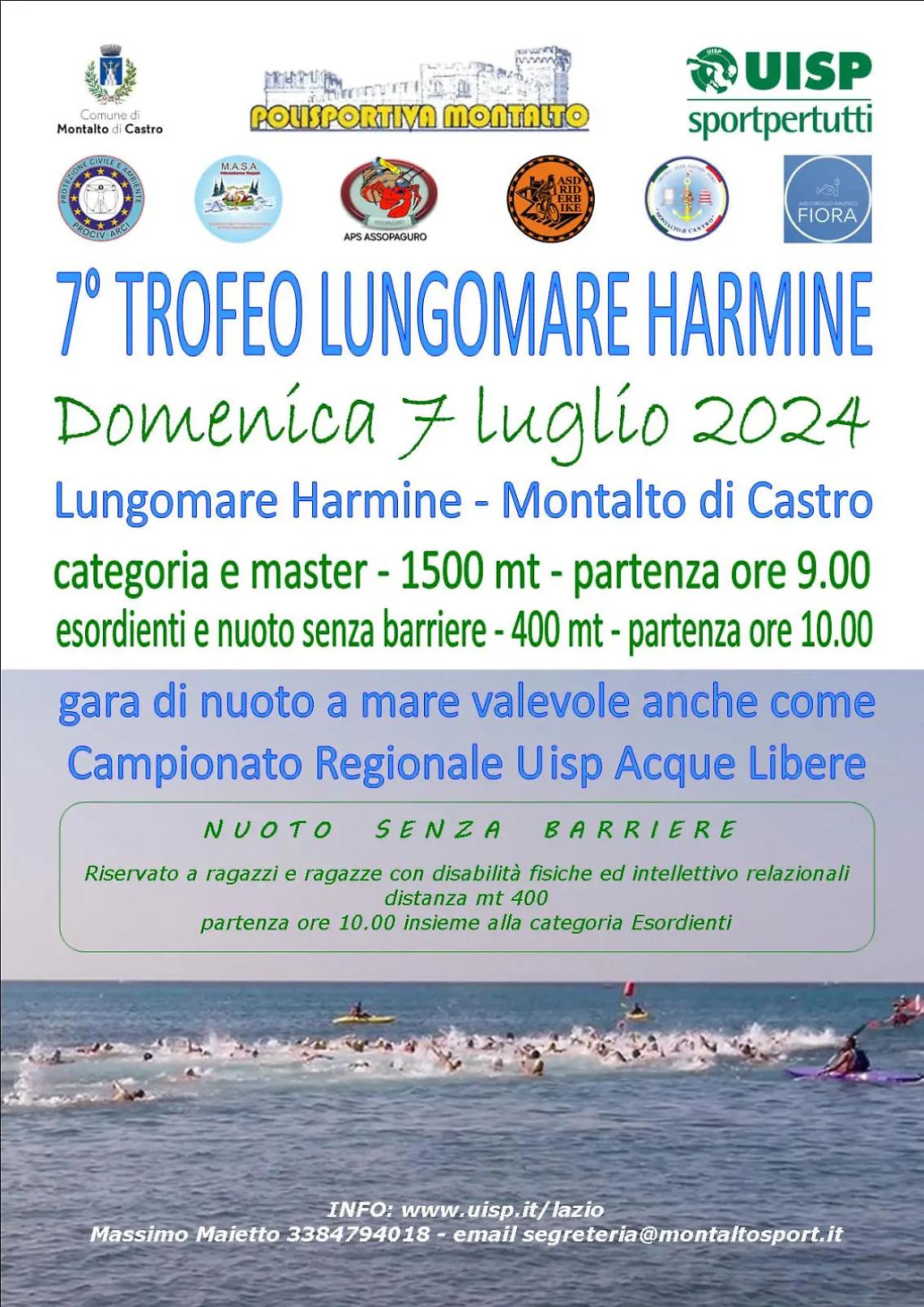 Uisp Montalto, tutto pronto per il 7&deg; Trofeo &ldquo;Lungomare Harmine&rdquo;