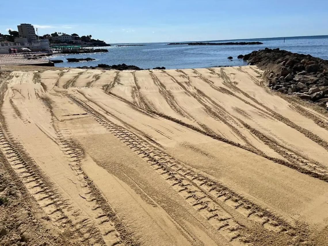 Santa Marinella, riqualificata la spiaggia libera nei pressi della Passeggiata a mare