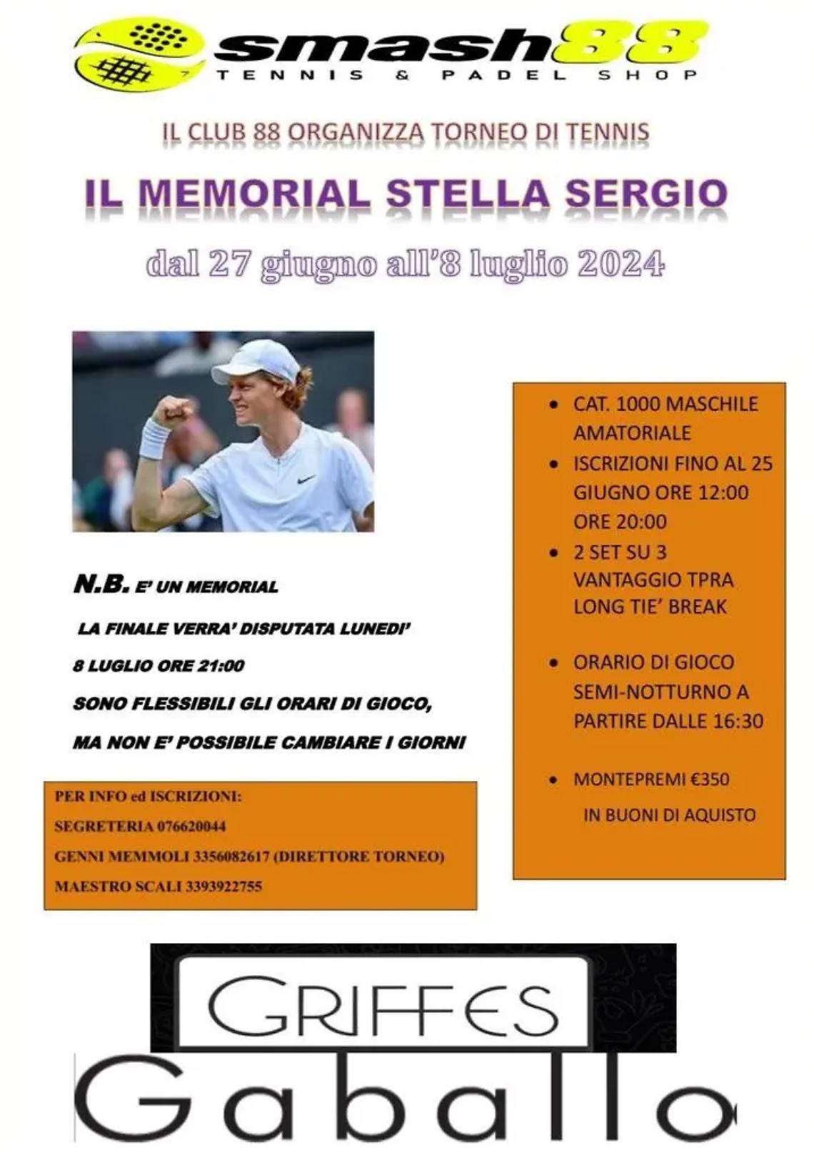 Al Club 88 il Memorial Stella Sergio