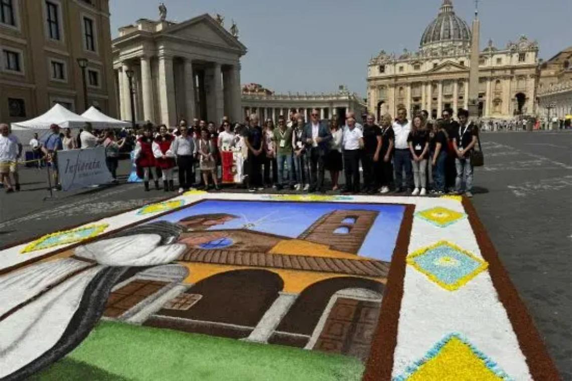 La Pro loco di Gallese all&rsquo;infiorata storica di Roma